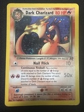 SWIRL!! Dark Charizard 4/82 Team Rocket Holo active listing photo