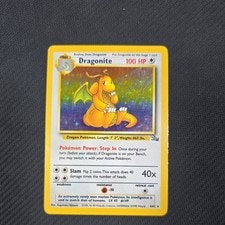 Dragonite 4/62 Holo Rare Fossil Pokemon Unlimited LP active listing photo
