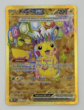 Pikachu ex 247/191 SV08 Surging Sparks Hyper Rare Full Art Holo English active listing photo