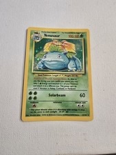 Venusaur 15/102 Base Set - Holo Pokemon Card - LP active listing photo