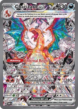 Charizard ex active listing photo