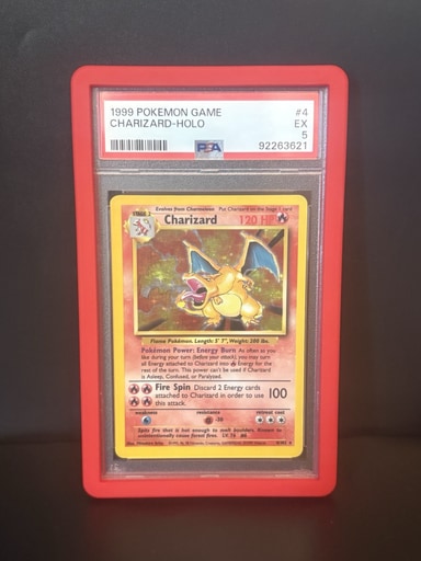 Charizard representative card photo