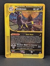 Umbreon H29/H32 Aquapolis Holo Rare Pokemon TCG Nintendo e-reader HP active listing photo