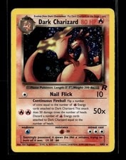 Dark Charizard 4/82 Team Rocket Holo Rare Vintage 1999 Pokemon Card WOTC active listing photo