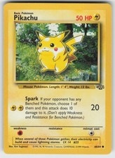 Pikachu Common Jungle 60/64 Pokemon active listing photo