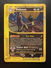 Pokemon Card-Umbreon-Acquapolis-ENG-H29/H32-Holo-PL active listing photo
