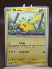 LP Pokemon TCG - Pikachu 025/165 Sv: Scarlet & Violet 151 Regular Common active listing photo