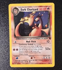 Pokemon TCG Dark Charizard 4/82 Team Rocket Holo Rare Eng 80 HP active listing photo