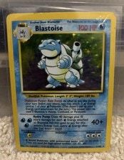 1999 Pokemon Blastoise Base Set Holo Rare Card 2/102 Unlimited Edition WOTC active listing photo