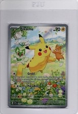 Pikachu SVP 088 Black Star Promo Scarlet & Violet Full Art Holo Pokémon TCG NM active listing photo