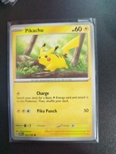 Pikachu - Pokemon TCG Scarlet & Violet 151 (MEW) 025/165 - Near Mint (NM) active listing photo
