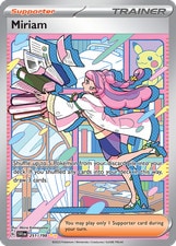 Miriam 251/198 Special Illustration Rare Scarlet & Violet Pokemon Holo NM active listing photo