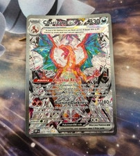 Charizard ex 223/197 SV03: Obsidian Flames Holo Pokemon Card NM SIR! active listing photo