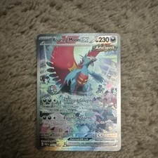 Roaring Moon ex 251/182 SV04 Paradox Rift Full Art Holo English active listing photo