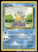 Squirtle 63/102 Base Set Unlimited Pokemon TCG HP active listing photo