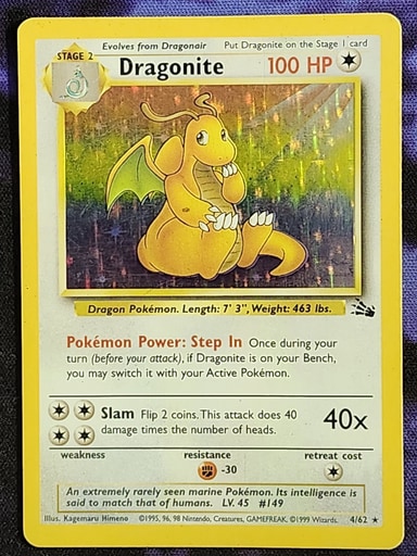 Dragonite representative card photo