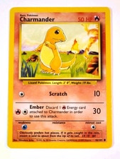 Vintage Pokemon Card - 1999 Pokémon TCG Base Set Charmander 46/102 LP/NM active listing photo