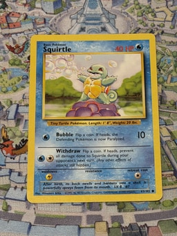 Squirtle representative card photo