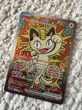 Pokémon Meowth ex 121/088 ENGLISH Perfect Order SIR active listing photo