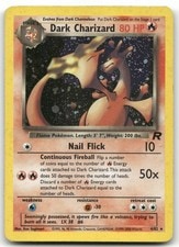 Dark Charizard (4) #4/82 (Unlimited Holo) (HP) Team Rocket TR Pokemon active listing photo