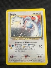 Lugia - 9/111 - Pokemon Neo Genesis Unlimited Holo Rare Card WOTC HP active listing photo