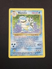 Blastoise 2/102 Base Set Holo Rare Unlimited WoTC Pokemon 1999 LP active listing photo