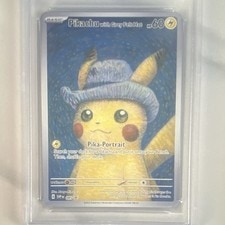 The Pokémon Company Pikachu with Grey Felt Hat Promo FA Holo SVP 085 EN active listing photo