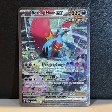 Pokémon TCG Roaring Moon EX Paradox Rift 251/182 Special Illustration Rare active listing photo