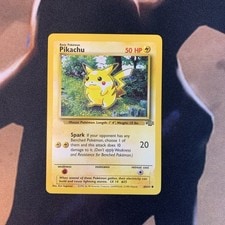 Pikachu Jungle 60/64 Pokemon Card Raw active listing photo