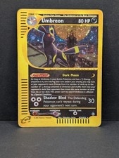 Umbreon H29/H32 Aquapolis Holo Rare Pokemon TCG Nintendo e-reader MP active listing photo