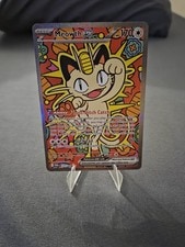 Pokémon Meowth EX Full Art Holo POR 121/088 NM-English active listing photo