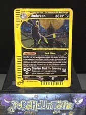 Pokemon Card Umbreon H29/H32 Aquapolis Set Holo Rare WOTC SWIRL Played active listing photo