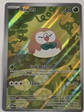 Rowlet 090/088 Illustration Rare NM Pokémon Perfect Order Full Art  POR Pokemon active listing photo