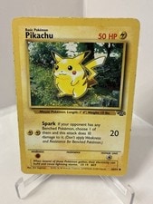 Pokemon 1999 Jungle Unlimited Pikachu 60/64 English active listing photo