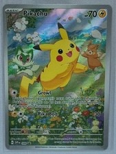 Pokemon Pikachu SVP 088 Scarlet & Violet Black Star Promo Holo Full Art active listing photo