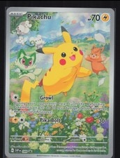 Pikachu Illustration Rare #088 Pokémon SVP: Scarlet & Violet Black Star Promo active listing photo