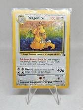 Dragonite 4/62 Fossil Holo Pokemon Card Tcg Vintage MP HP active listing photo