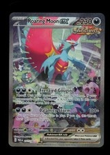 ROARING MOON EX 2023 Pokemon S&V Paradox Rift #251/182 Special Illustration Rare active listing photo