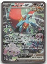 Roaring Moon ex - 251/182 #251/182 (Holo) (LP) SV04: Paradox Rift PAR Pokemon active listing photo
