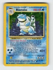 Blastoise 2/102 - Pokemon - Base Set Unlimited - Holo Holo Rare - MP active listing photo