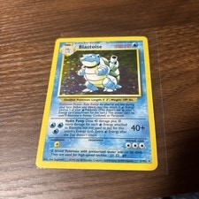 Blastoise  2/102  Pokemon Card TCG Base Set   Unlimited Holo Rare MP active listing photo