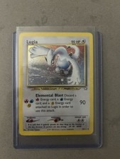 Pokémon Lugia Neo Genesis Holo Rare 9/111 90 HP Unlimited English Card active listing photo
