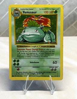 Venusaur representative card photo