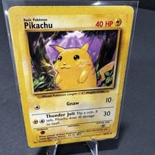 Pokemon Pikachu (Yellow Cheeks) 58/102 WotC Base Set Unlimited Common MP active listing photo