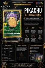 Pikachu 005/025 Holo Rare Celebrations Pokémon Card 25th Anniversary NM active listing photo