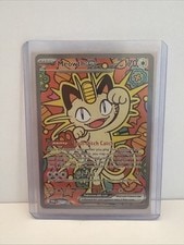 Meowth ex 121/088 ME03: Perfect Order Pokemon NM English active listing photo