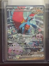 2023 Pokemon SV Paradox Rift Roaring Moon ex #251/182 active listing photo