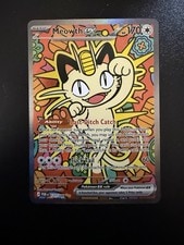 Meowth ex 121/088 Perfect Order SIR Pokemon TCG English (NM/M) active listing photo