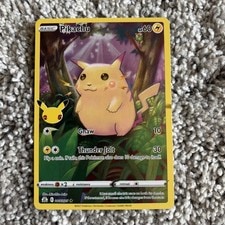 Pikachu Full Art Celebrations Stamp 005/025 Mint Condition Pokemon active listing photo