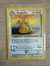 1999 Pokemon Dragonite 4/62 Fossil Holo Rare Unlimited LP WOTC Vintage Clean active listing photo